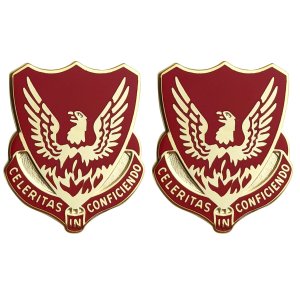 Army Crest 39th Field Artillery: Celeritas In Conficiendo