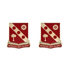 Army Crest: 3rd Ordnance Battalion, Motto: SERVICE NOT GLORY