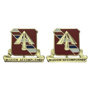Army Crest: 41st Field Artillery Group, Motto: Mission Accomplished