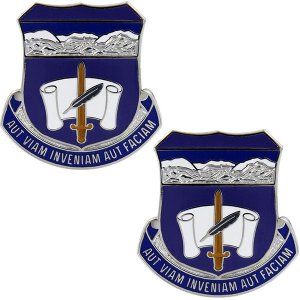 Army Crest: 440th Civil Affairs Battalion, Aut Viam Inveniam Aut Faciam