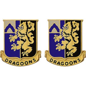 Army Crest: 48th Infantry Regiment, Dragoons