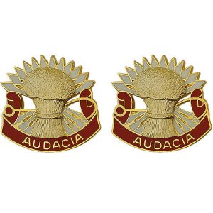 Army Crest: 4th Air Defense Artillery, Audacia