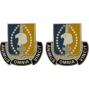 Army Crest: 4th Maneuver Enhancement Brigade, Animus Omnia Vincit