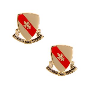 Army Crest: 4th Support Battalion, Strength Through Support
