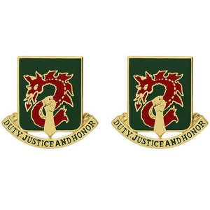 Army Crest: 504th Military Police Battalion, Duty, Justice and Honor