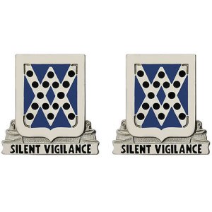 Army Crest: 524th Military Intelligence Battalion, Silent Vigilance