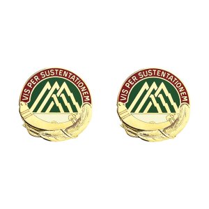 Army Crest: 527th Military Intelligence Battalion, Motto: Strive for Excellence