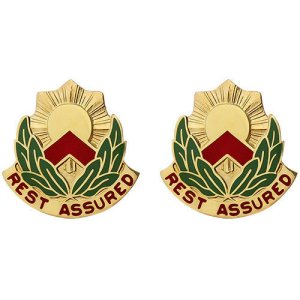 Army Crest: 593rd Sustainment Brigade, Rest Assured