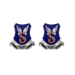 Army Crest: 5th Aviation Battalion: Motto, Acute and Alert
