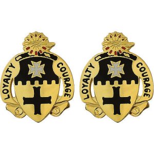 Army Crest: 5th Cavalry, Loyalty Courage