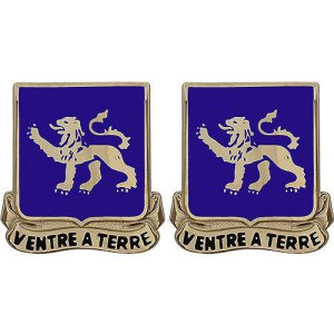 Army Crest: 68th Armor Regiment, Ventre a Terre