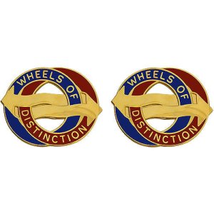 Army Crest: 68th Support Battalion, Wheels of Distinction