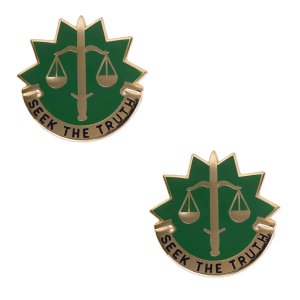 Army Crest: 6th Military Police Group, Seek The Truth