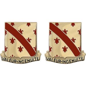 Army Crest: 70th Engineer Battalion, Valeur-Ingenuite