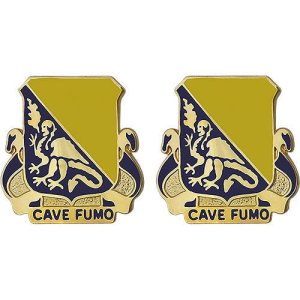Army Crest: 84th Chemical Battalion, Cave Fumo