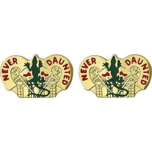 Army Crest: 84th Engineer Battalion, Never Daunted