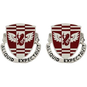 Army Crest: 864th Engineer Battalion, Aliquid Expectavit