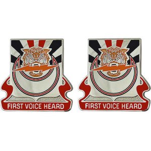 Army Crest: 86th Signal Battalion, First Voice Heard