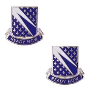 Army Crest: 89th Cavalry Regiment, Motto: Ready Now
