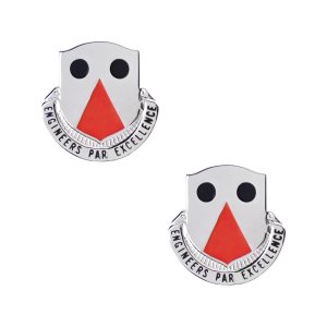 Army Crest: 980th Engineer Battalion: Engineers Par Excellance