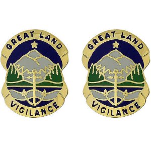 Army Crest: Alaska National Guard: ARNG AK, Great Land Vigilance