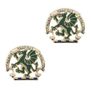 Army Crest: Chemical School, Elements Regamus Proelium