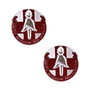 Army Crest: Dental Health Activity Walter Reed, Unity Wisdom and Service