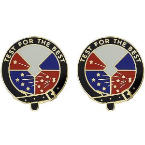 Army Crest: Developmental Test Command, Test for The Best