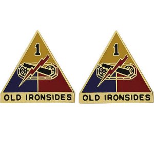 Army Crest: First Armored Division, Old Ironsides