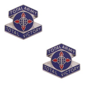 Army Crest: Human Resources Command, Motto: Total Total Victory