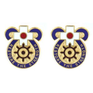 Army Crest: MEDDAC Japan, Restore The Strength
