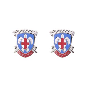 Army Crest Regional Health Command Pacific Motto: Na Koa Imua