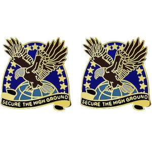 Army Crest: Space and Missile Defense Command, Secure the High Ground