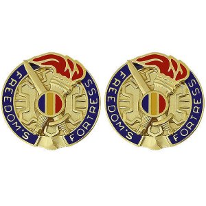 Army Crest: Training and Doctrine Command: TRADOC, Freedoms Fortress
