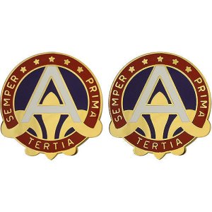 Army Crest: US Central, Semper Prima Tertia