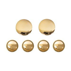 Army Cuff Link and Shirt Stud set: 22K Gold Plated