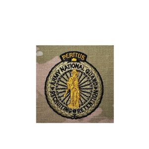 Army Director 54/7 Identification Badge on OCP Sew On: Expert National Guard Recruiting and Retention Director 54/7