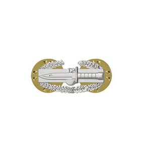 Army Dress Badge: Combat Action, miniature, mirror finish