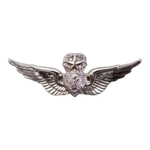Army Dress Badge: Master Aircraft Crewman: Aircrew, miniature, mirror finish