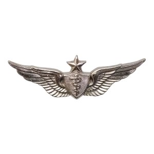 Army Dress Badge: Senior Flight Surgeon, miniature, mirror finish