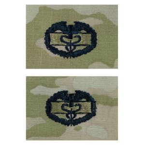 Army Embroidered Badge on OCP Sew On: Combat Medical, 1st Award