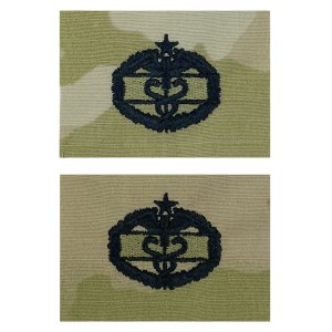 Army Embroidered Badge on OCP Sew On: Combat Medical, 2nd Award
