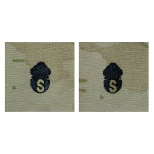 Army Embroidered Badge on OCP Sew On: Diver, Salvage