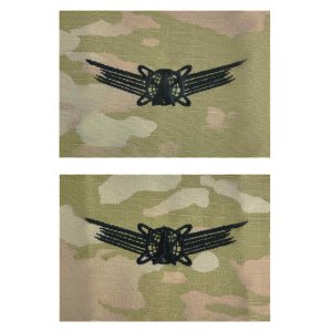 Army Embroidered Badge on OCP Sew On: Space, Basic