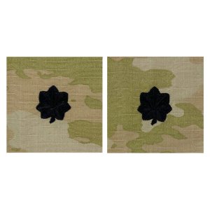 Army Embroidered OCP Sew on Officer Rank Insignia: Lieutenant Colonel