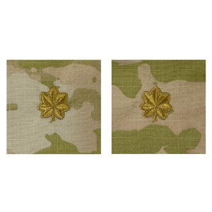 Army Embroidered OCP Sew on Rank Insignia: Major