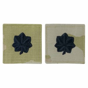 Army Embroidered OCP with Hook Officer Rank Insignia: Lieutenant Colonel