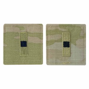 Army Embroidered OCP with Hook Rank Insignia: Warrant Officer 1