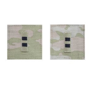 Army Embroidered OCP with Hook Rank Insignia: Warrant Officer 2
