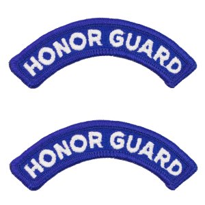 Army Embroidered Tab: Honor Guard, color